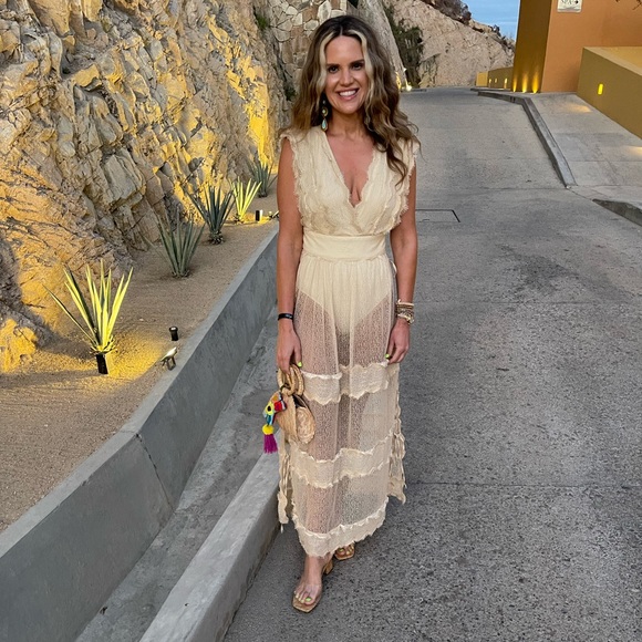 Free People Luna Lace Body Suit. XS - Picture 5 of 6